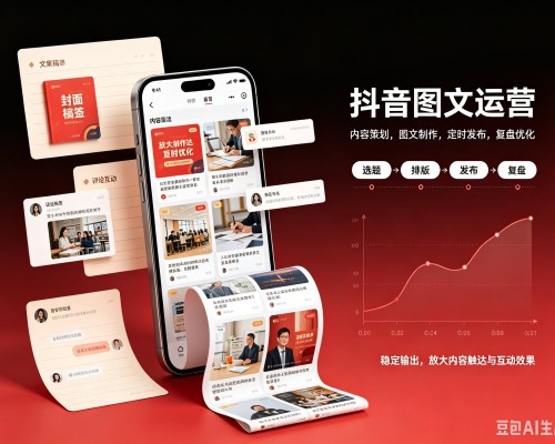 陵城抖音图文代运营服务